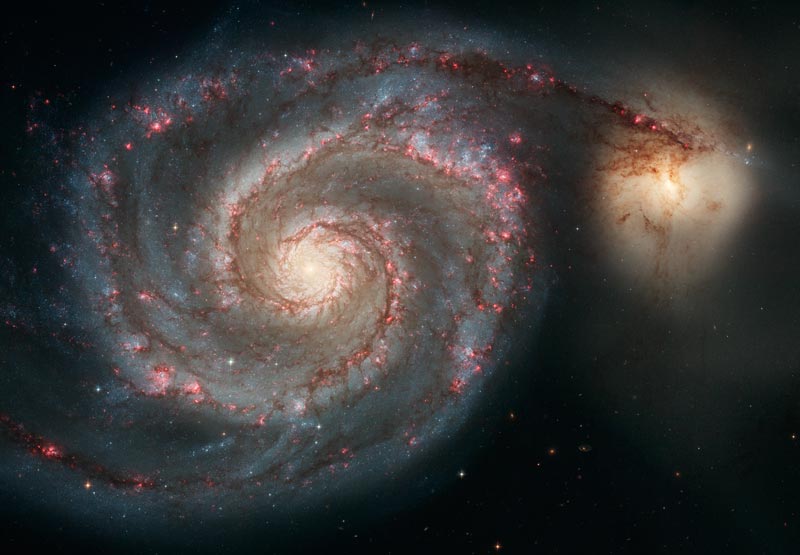(Picture of M51)